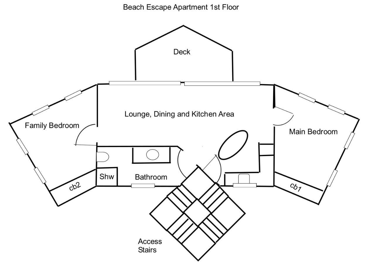 Sandy Point Beach Escape 2 Bedroom Apartment Екстер'єр фото